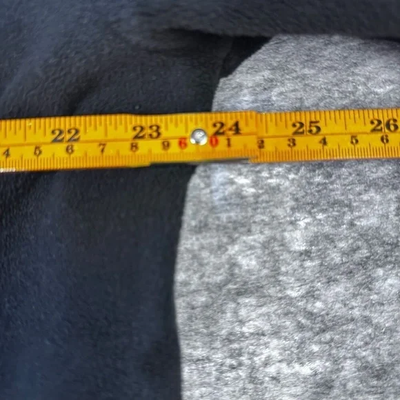 Jacket Mens XL Black Orange Reversible Hooded Fleece Jacket Zip Bengals colors - Picture 8 of 8